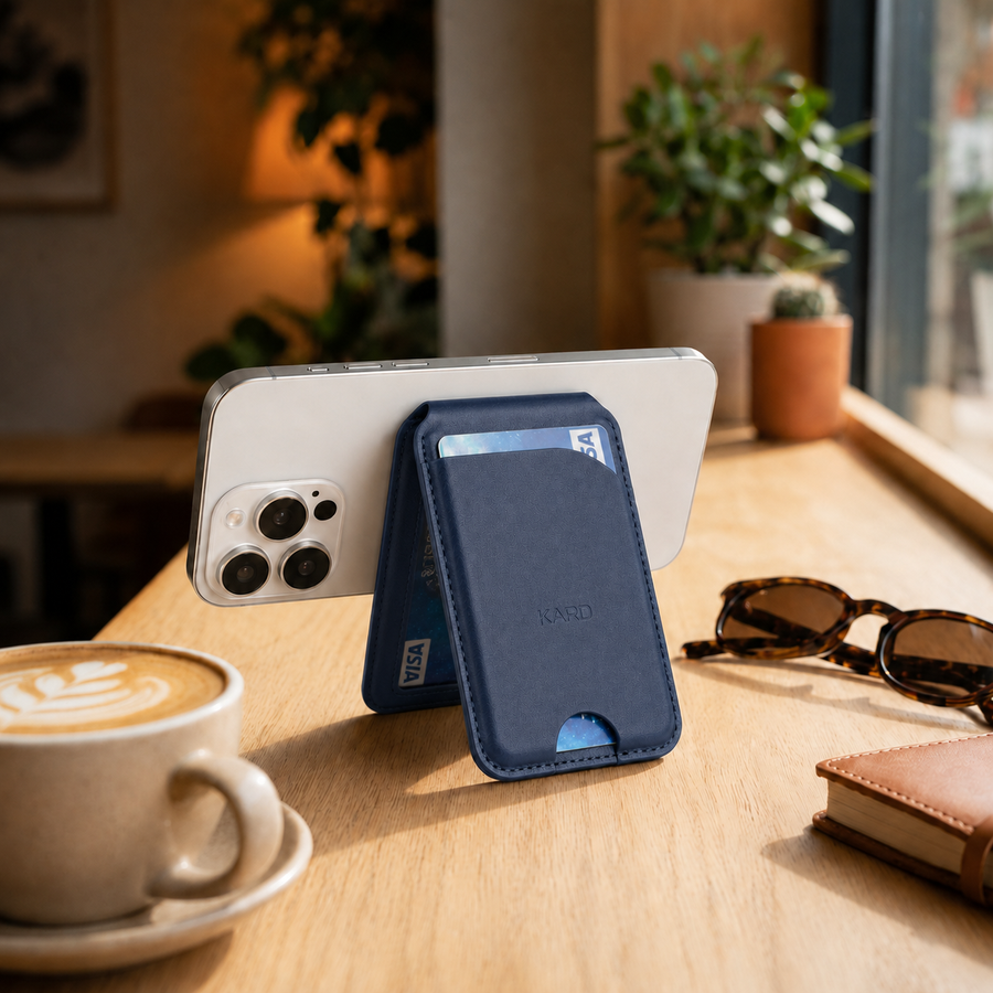 Tarjetero KARD MagSafe Navy